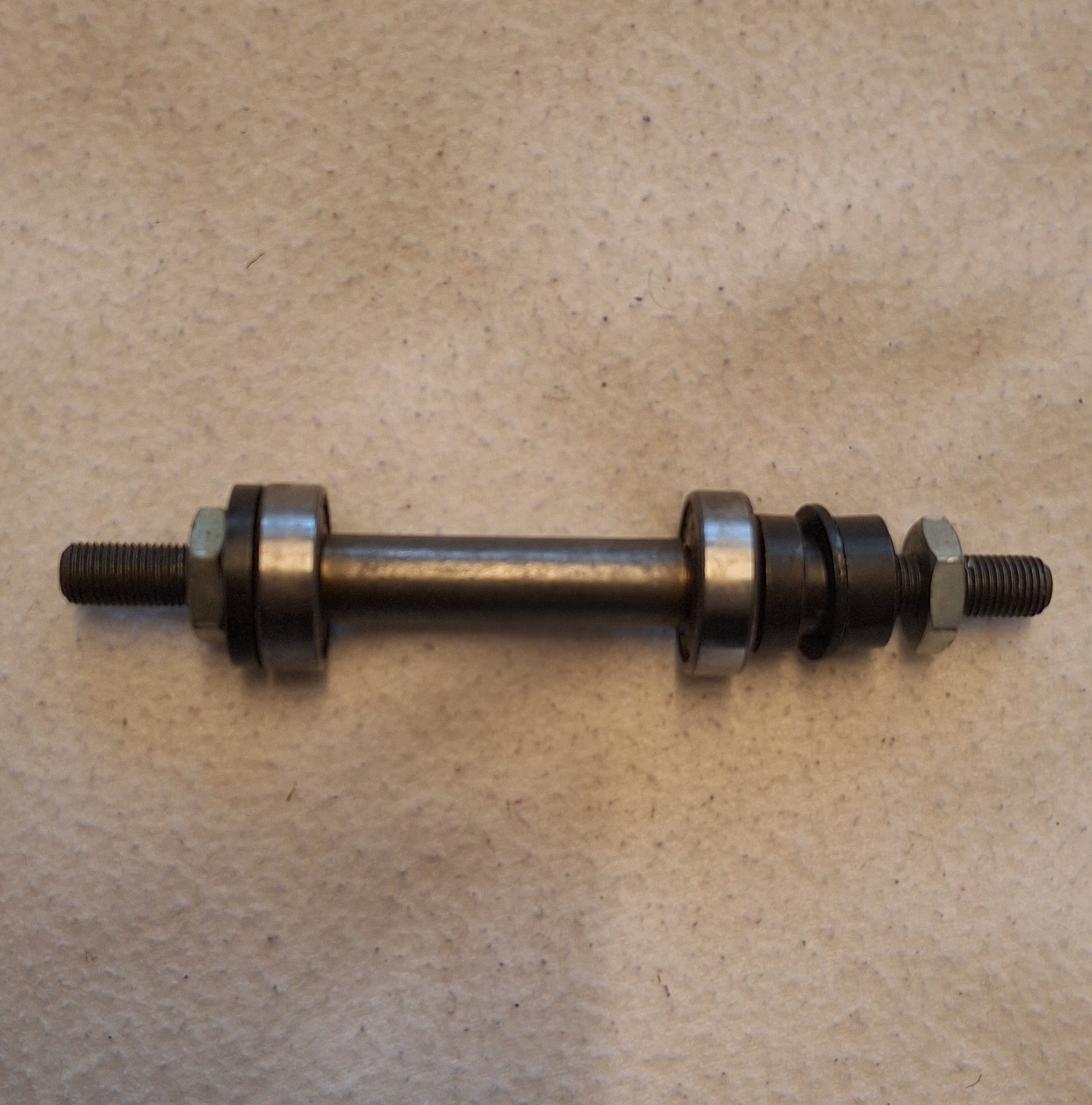 Gazelle voor as trommel rem met kogellagers